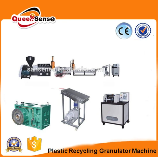 Waste Plastics Recycling Machine PE Waste Plastic Extruder