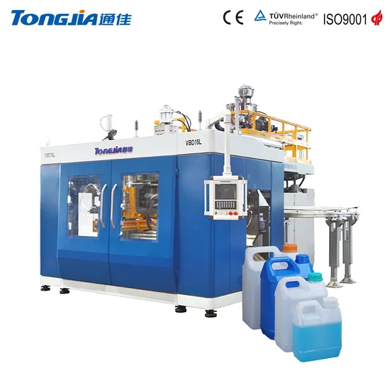 Tongjia Vbd15L Plastic Bottle Stacking Buckets Blow Molding Machine