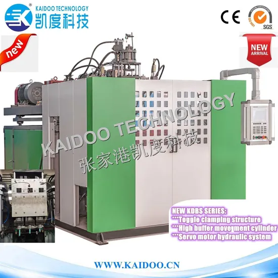 New 2L (Double station & Three head & Toggle cLamping & servo motor & High buffer movement cylinder) Blow Moulding Machine / Blow Molding Machine