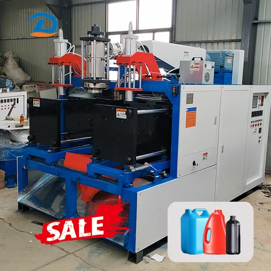 Automatic Single Double Station 5 Liter Plastic PP HDPE PE Jerry Can Bottle Small Jar Extrusion Blow Molding Machine