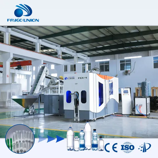 6 Cavity Blow Molding Machine for Pet Bottle (10000 PCS/hr)