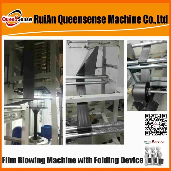 Plastic Film Blowing Machine Film Extruder with Folding Device