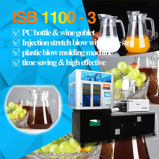 Pet PC PP PS PETG Tritan Plastic Bottle One Step Injection Stretch Blow Molding Machine