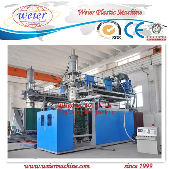 High Efficiency Full Automatic HDPE Hollow Blow Molding Machine