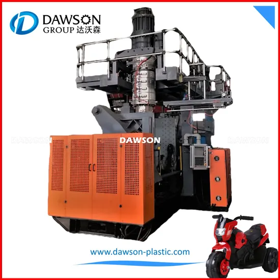 HDPE Plastic Kids Toys Hollow Bicycle Motor Blowing Making Extrusion Blow Molding Machine