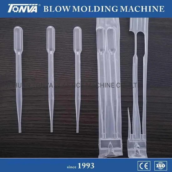 Plastic Pasteur Pipet Straw Making on Extrusion Blow Molding Machine