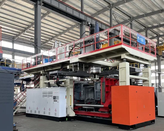 1000L IBC Tote Auto Production Blow Molding Machine with Steel Cage Making Top Level