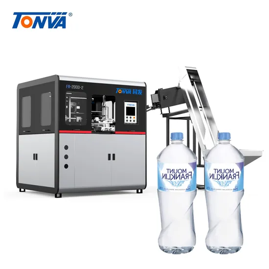 0fully Automatic 2-Cavity 2L Mineral Water Bottle Pet Stretch Blow Molding Machine