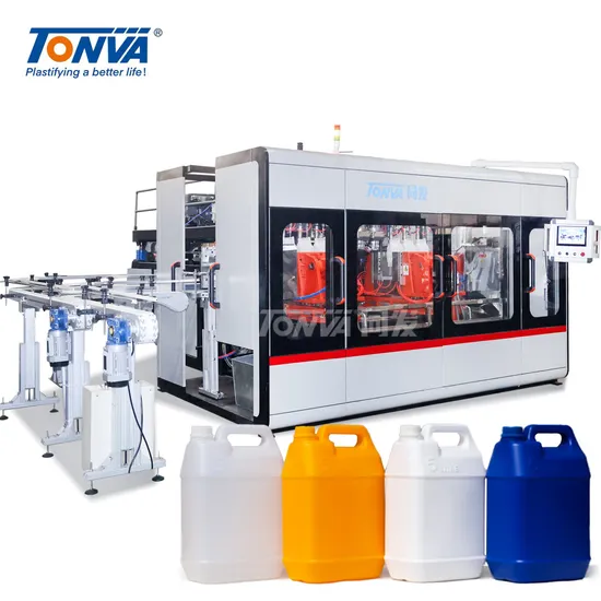 Plastic PP Jerrycan Oil Chemicals Packing Bottle Blow Molding Making Machine