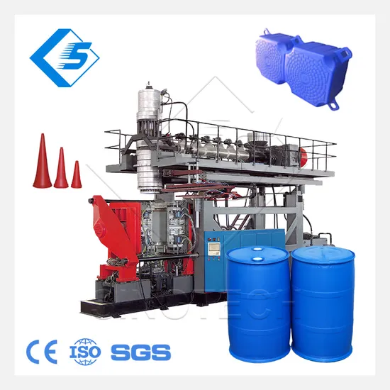 Plastic HDPE Barrel Blowing Blow Molding Machine for 100L 160L 200L 220L