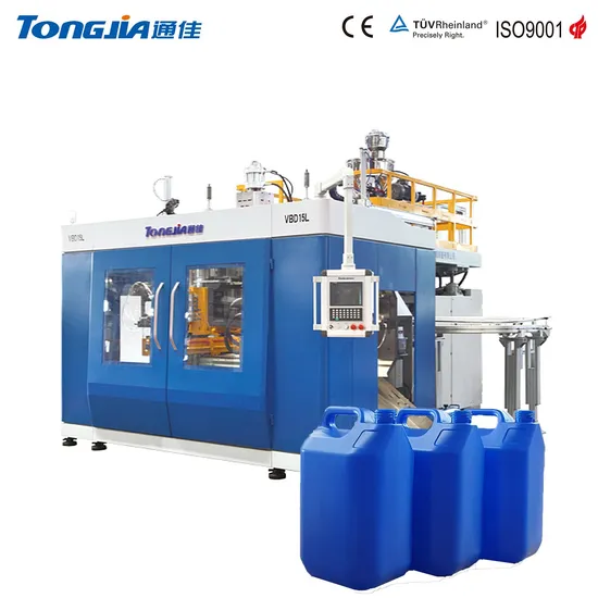 Tongjia 7L 15L Double Station Gallon Plastic Bottle Blow Moulding Machine