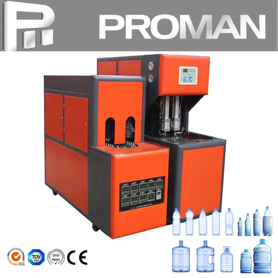 0.1L to 3L Pet Bottles Semi Automatic Mineral Water Bottle Making Machine