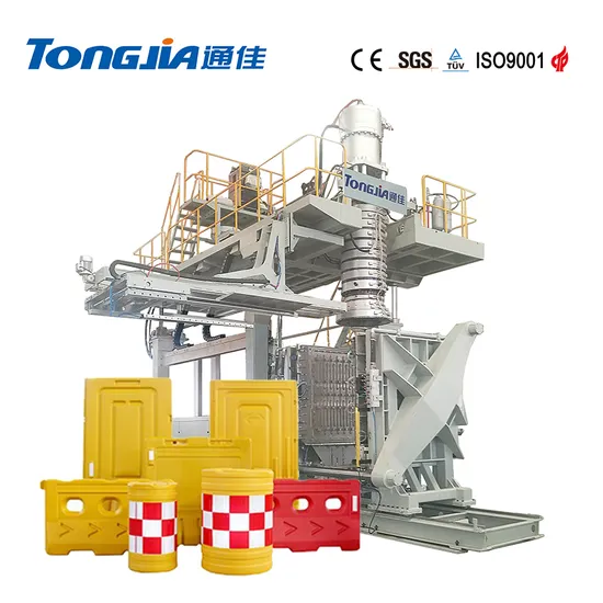 Plastic Roadblock Extrusion 1000L 2000L 5000L Plastic Tank Blow Molding Machine