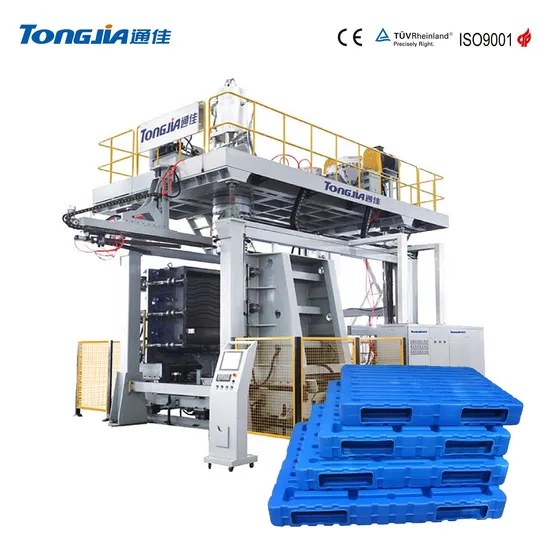 3000L 5000L Tongjia Kb Series Plastic Pallet Cargo Tray Blow Molding Machine