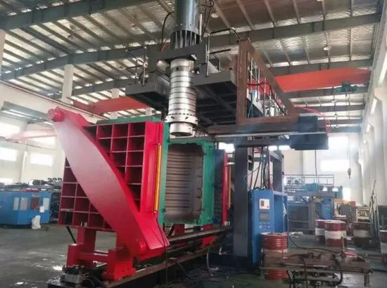 China Automatic Extrusion Plastic Big Tank Barrel Drum Container Blow Molding/Moulding Machinery