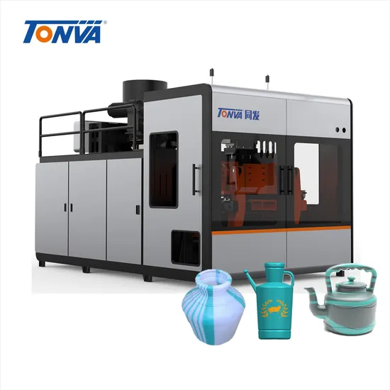 Tonva Making 3-Color 3L Africa Plastic Water Pot Extrusion Blow Molding Machine