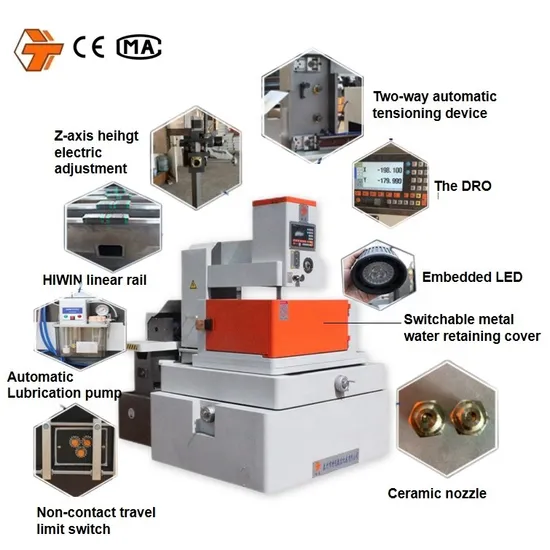 Medium Speed CNC EDM Wire Cut Machine Wirecut Trs32