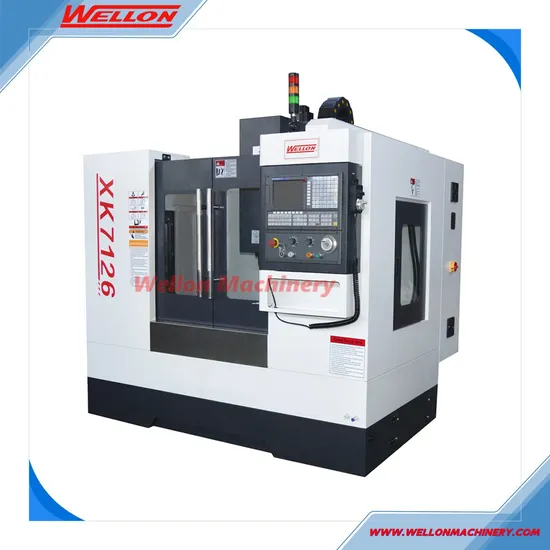 900X280mm Small CNC Machining Center Xk7126 Vertical Milling Machine Tool