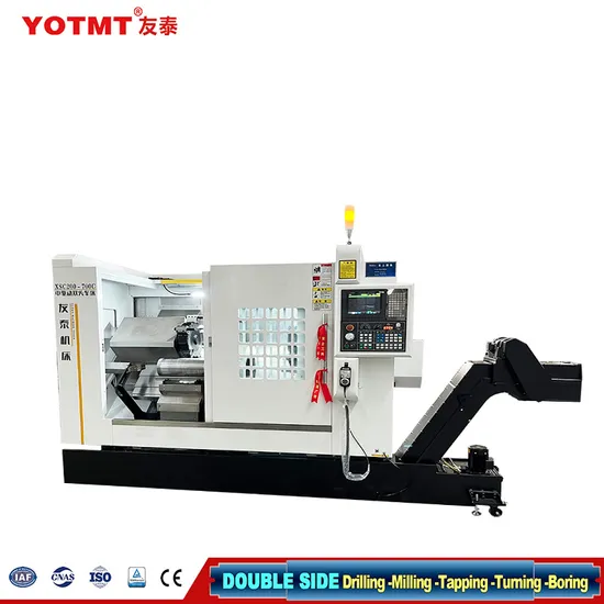 Youtai Fully Automatic High-Precision Dual Head CNC Lathe with Axial Positioning