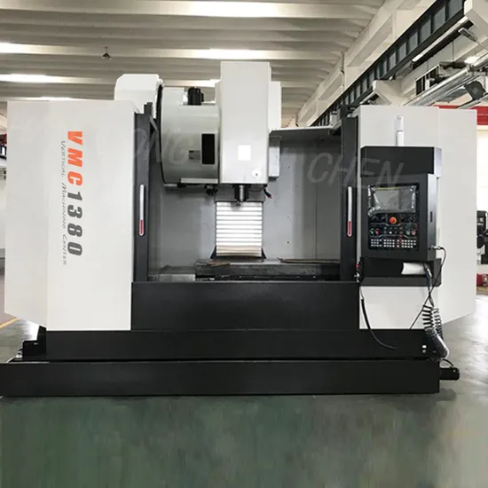 Vmc1370 1380 Vertical Machining Center CNC Milling Machine with Five Axis Ball Track Automatic Tool Changing Speed