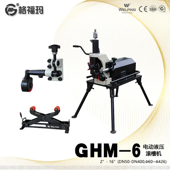 Hydraulic Roll Grooving Machine for 2 Inch to 16 Inch Ideal for Distributors