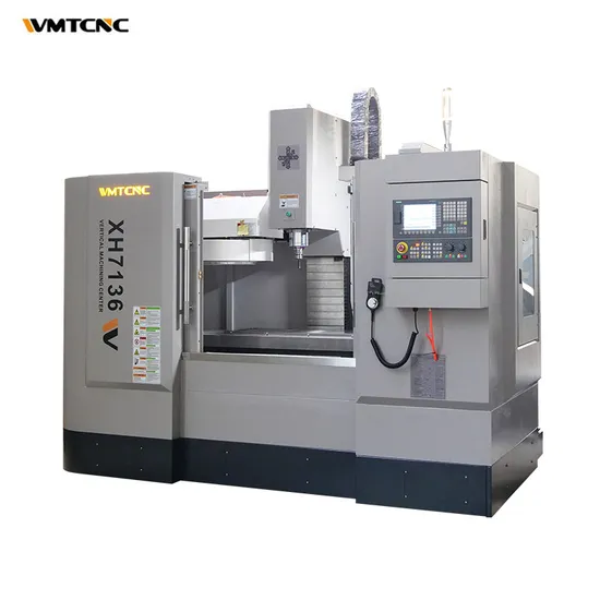 WMT New Tech precision milling machine cnc 4 axis XH7136 vertical milling machine