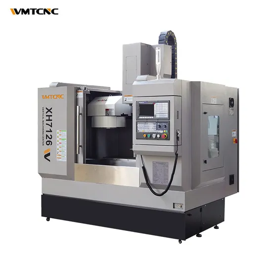 4 axis cnc vertical machining XH7126 vertical milling machine vmc machine