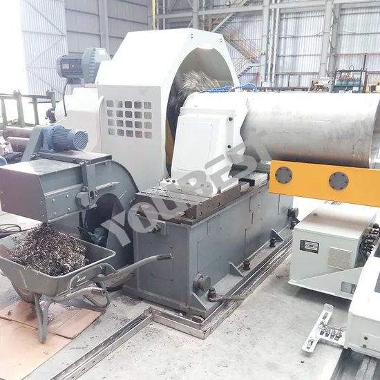 Automatic CNC End Face Beveling Machine for Large Pipes