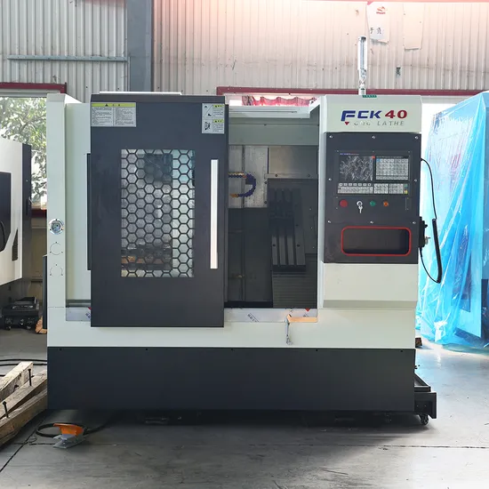 30 Angle Large Slant Bed CNC Turning and Cutting Machine Automatic Metal Y Axis Tck56y Horizontal Metal Slant Bed CNC Lathe