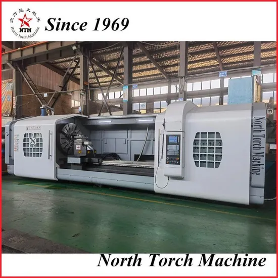 Professional Horizontal CNC Lathe with Milling, Drilling Function for Flange, Shaft, Cylinder, Roller