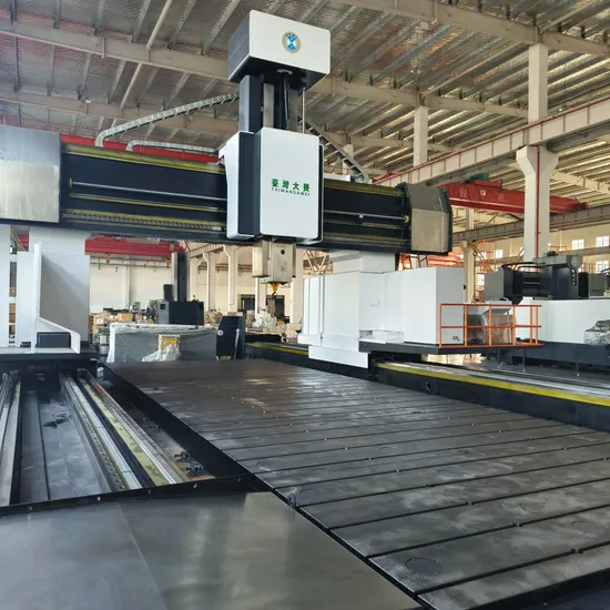 Taiwandawei Hot Sale Zero Advance Payment CNC Gantry Milling Center Gmc6043 for Metal Machining Cutting Milling Drilling Turning Fanuc System
