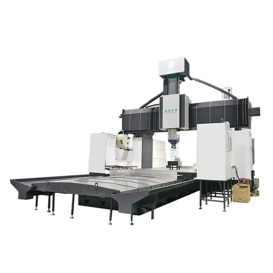 Taiwan Dawei Original Factory Efficient Machining Center Gantry Milling Gmc-5043 with Zero Advance Payment Large CNC Vmc Machine Metal Working Machinery