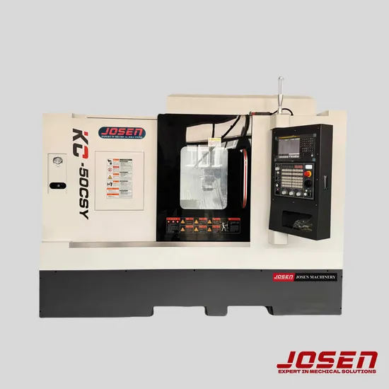 Double Spindle with Y-Axis with Driven Tools Turning and Milling Center