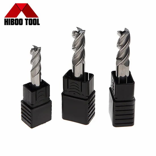 Hot Sale CNC Milling Cutter Soild 3 Flute End Mills for Aluminum