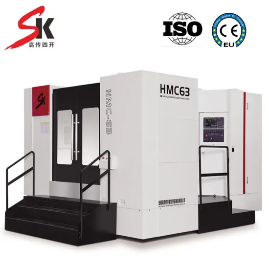 Sk Large Worktable CNC Milling Hmc50 Horizontal Machining Center CNC Machine Lathe Power Tool for Turning, Milling and Metalworking with Optional System