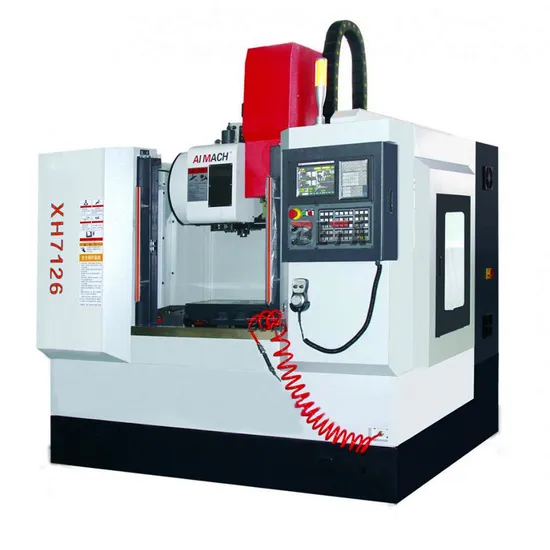 Vmc China Supplier Linear Guideway Small CNC Machining Center 3 Axis Bt30 Bt40 Spindle Xh7126 CNC Milling Machine
