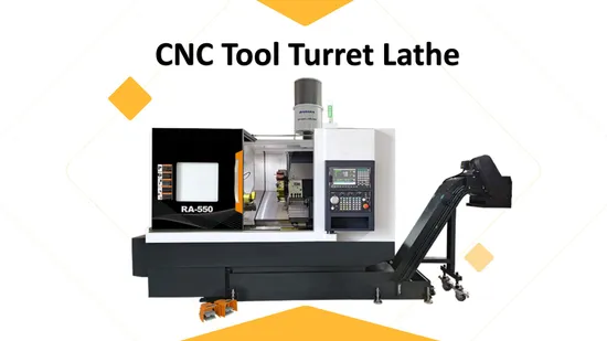 High Precision and High Rigidity CNC Power Turret Lathe Machine /CNC Slant Bed Turning Machine