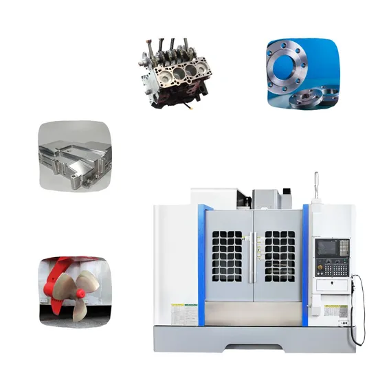 High Precision 3 Axis CNC Vertical Machining Center Vmc640 CNC Milling Machine Fabricado En China