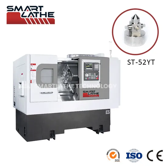 St-52yt Smartlathe Auto Tool Binding Siemens CNC Lathe