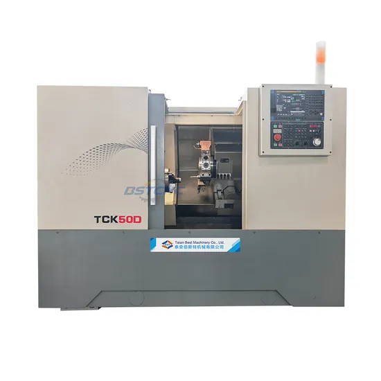 Tck50d Hard Guide Ways High Precision CNC Turning Center Machine
