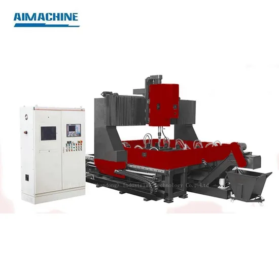 Steel Fabrication Tube Sheet Steel CNC Plate Flange Drilling Hole Machine with Gantry