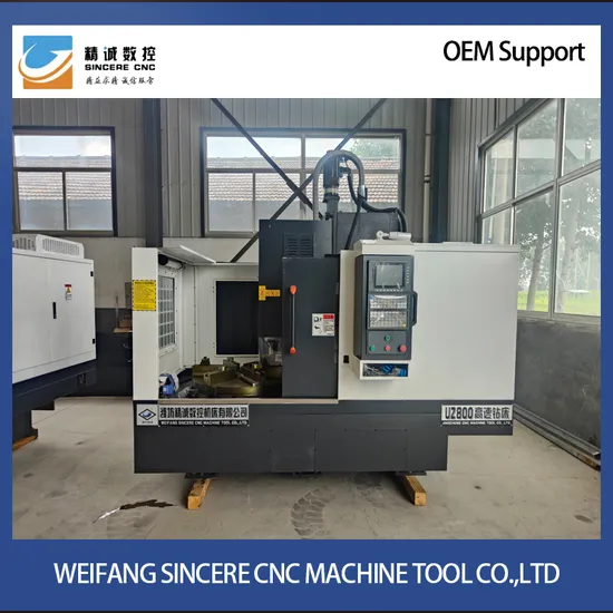 High-Speed Flange Drilling Machine Uz800 with High Processing Efficiency