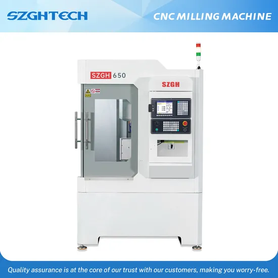Szgh-650 4-Axis CNC Milling Machine Manufacturer