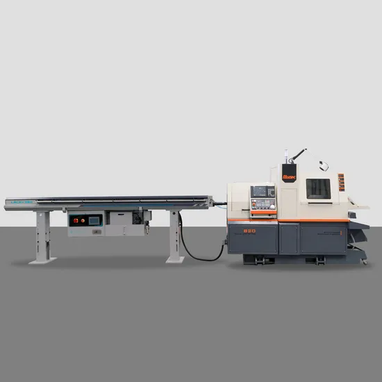 New Tech B20 Dual Spindle CNC Swiss Type 5 Axis Lathe Machine