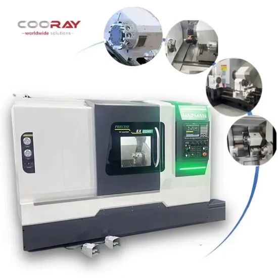 Cooray Crl200mc Mazak Design Live Turret Tailstock CNC Turning Milling Compound Machining Center Lathe