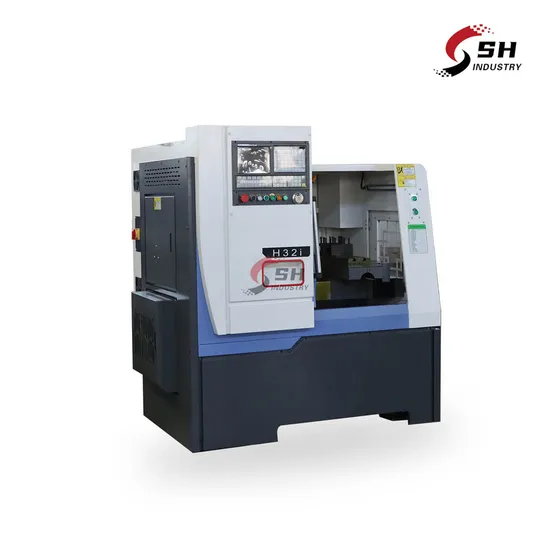 Flat Bed High Precision CNC Machine H32I Lathe with Taiwan Linear Rail