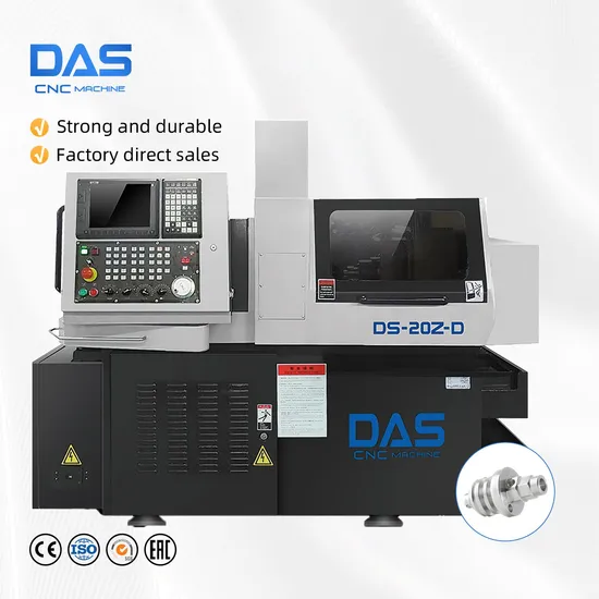 Swiss Type Lathe Metal Process Industrial Manufacturing Small 5 Axis CNC Machine