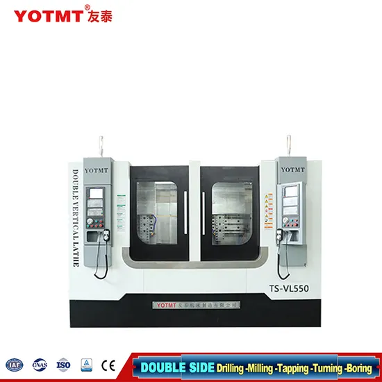 High-Precision Ts-Vl550 CNC Double Spindle Vertical Lathe Machine