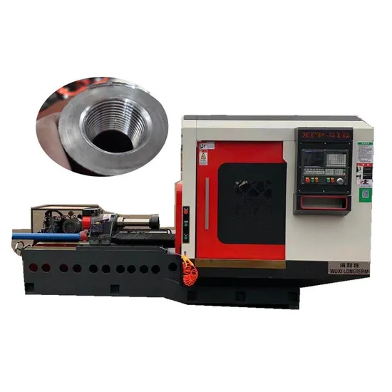 CNG Cylinder CNC Threading Machine