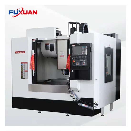 Vmc855 High-Speed Machining Center CNC Lathe Vertical Processing Machine with CNC Controller 4-Axis